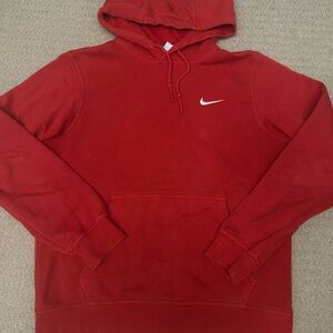 Nike Men's Red Hoodie